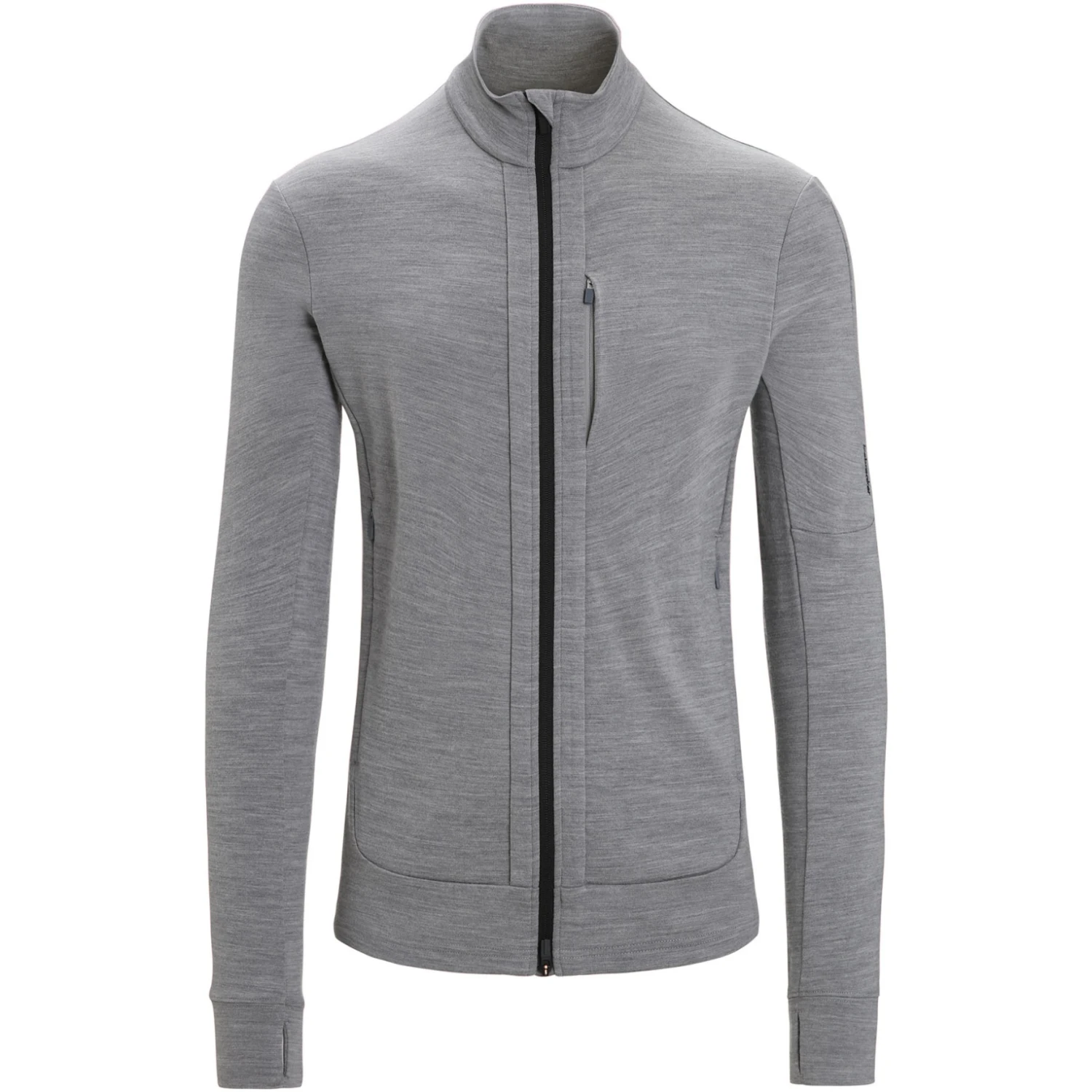 Icebreaker Veste Couche Intermédiaire Homme - Quantum III - Metro Hthr/Black 3 Icebreaker Veste Couche Intermédiaire Homme - Quantum III - Metro Hthr/Black – Image 3