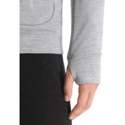 Icebreaker Veste Couche Intermédiaire Homme - Quantum III - Metro Hthr/Black 19 Icebreaker Veste Couche Intermédiaire Homme - Quantum III - Metro Hthr/Black -Icebreaker icebreaker mens quantum iii long sleeve zip midlayer metro hthr black 10 1381758