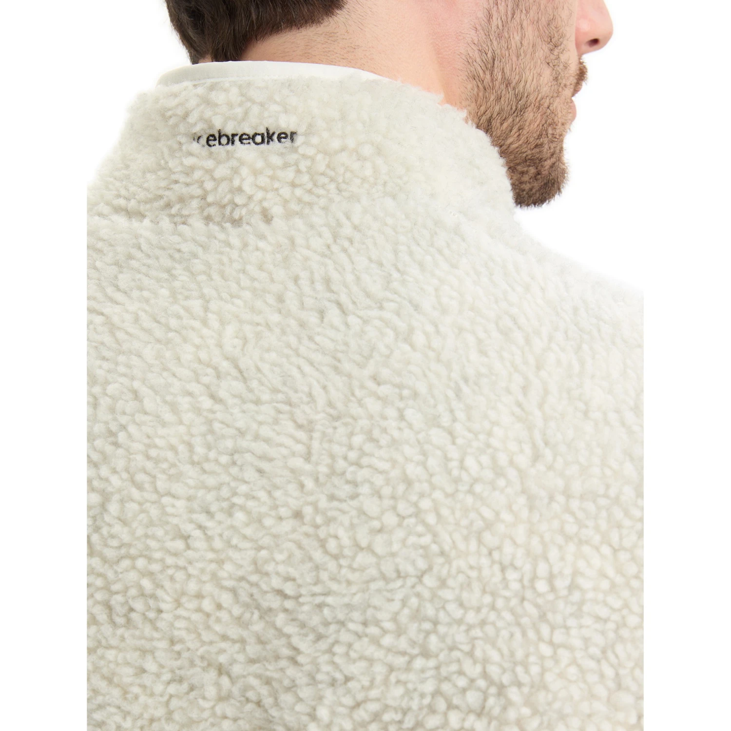 Icebreaker Veste Polaire Sans Manches Hommbe - RealFleece™ High Pile - Ecru HTHR/Snow 6 Icebreaker Veste Polaire Sans Manches Hommbe - RealFleece™ High Pile - Ecru HTHR/Snow – Image 6