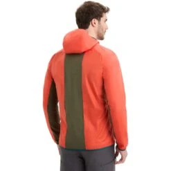 Icebreaker Veste Coupe-Vent Homme - Shell+™ Cotton - Vibrant Earth/Loden -Icebreaker icebreaker mens shell plus cotton windbreaker vibrant earth loden 2 1555164