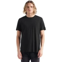 Icebreaker T-Shirt Homme - Sphere II - Noir