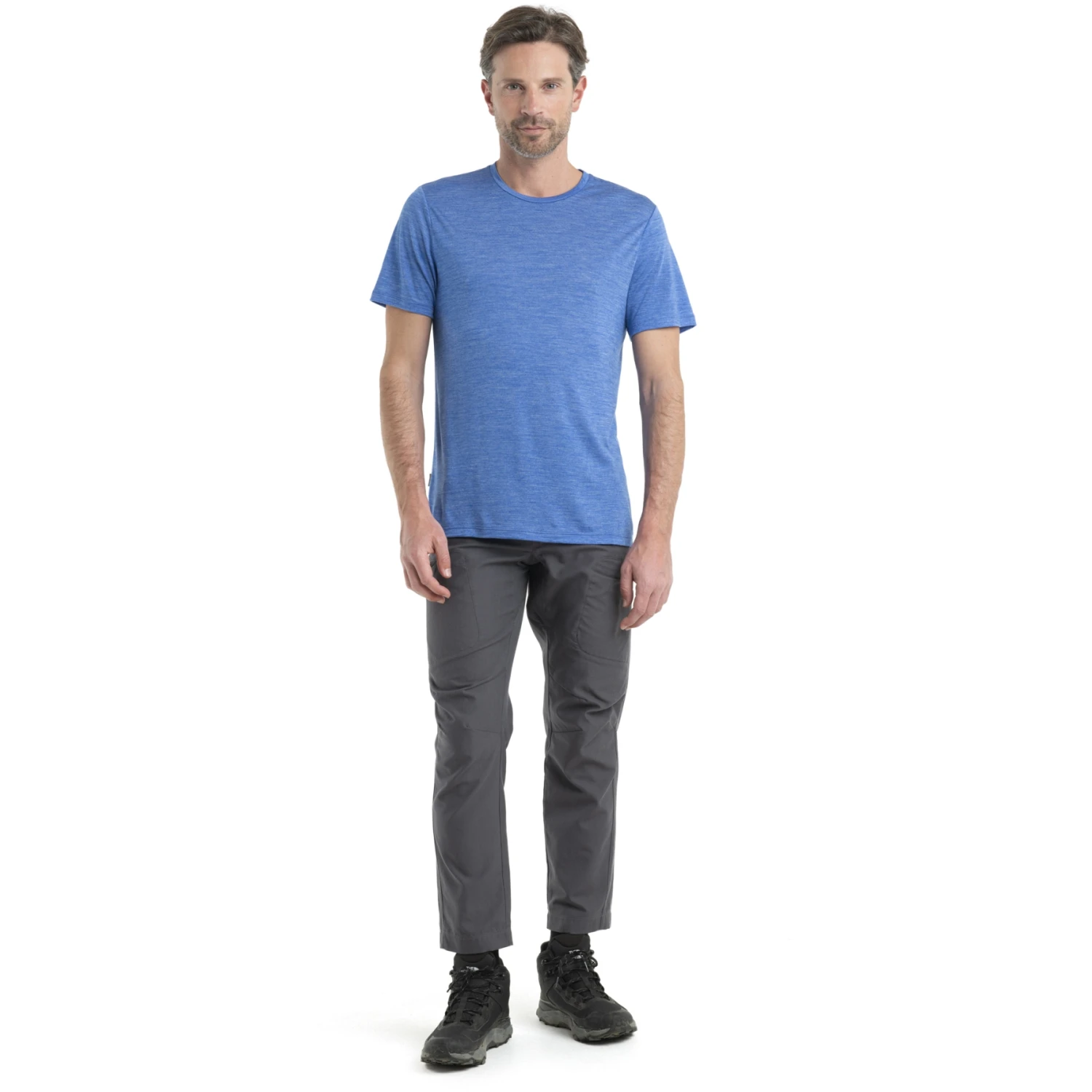 Icebreaker T-Shirt Homme - Sphere II - Lazurite HTHR 5 Icebreaker T-Shirt Homme - Sphere II - Lazurite HTHR – Image 5