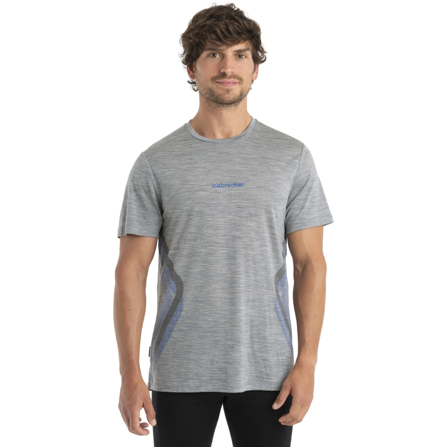 Icebreaker T-Shirt Homme - Sphere II Synergism - Metro HTHR 1 Icebreaker T-Shirt Homme - Sphere II Synergism - Metro HTHR