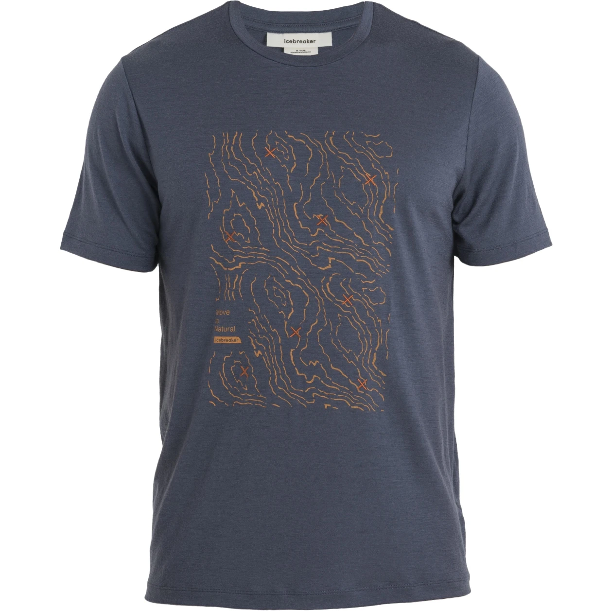 Icebreaker T-Shirt Homme - Tech Lite II Alpine Crossing - Graphite 3 Icebreaker T-Shirt Homme - Tech Lite II Alpine Crossing - Graphite – Image 3