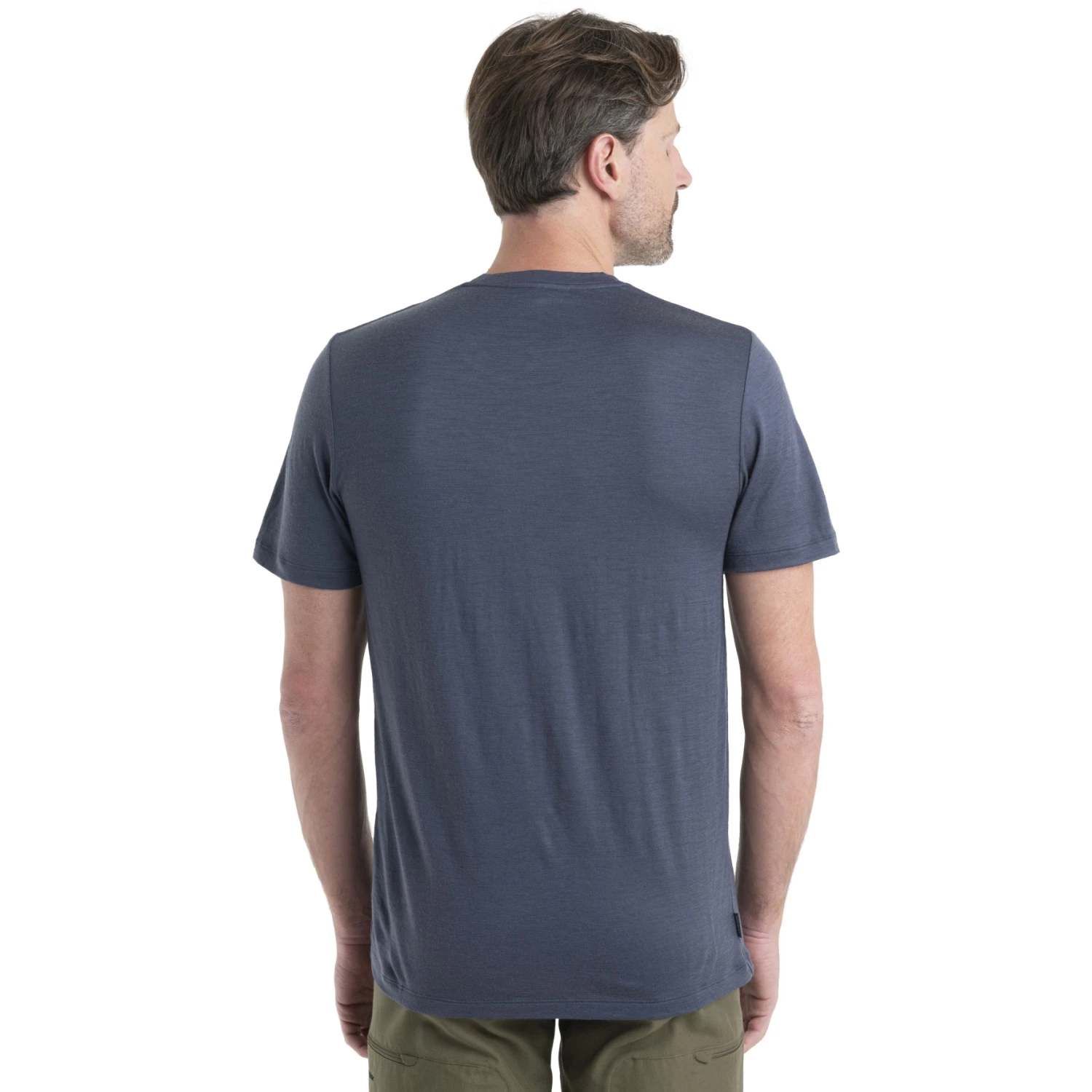 Icebreaker T-Shirt Homme - Tech Lite II Alpine Crossing - Graphite 2 Icebreaker T-Shirt Homme - Tech Lite II Alpine Crossing - Graphite – Image 2