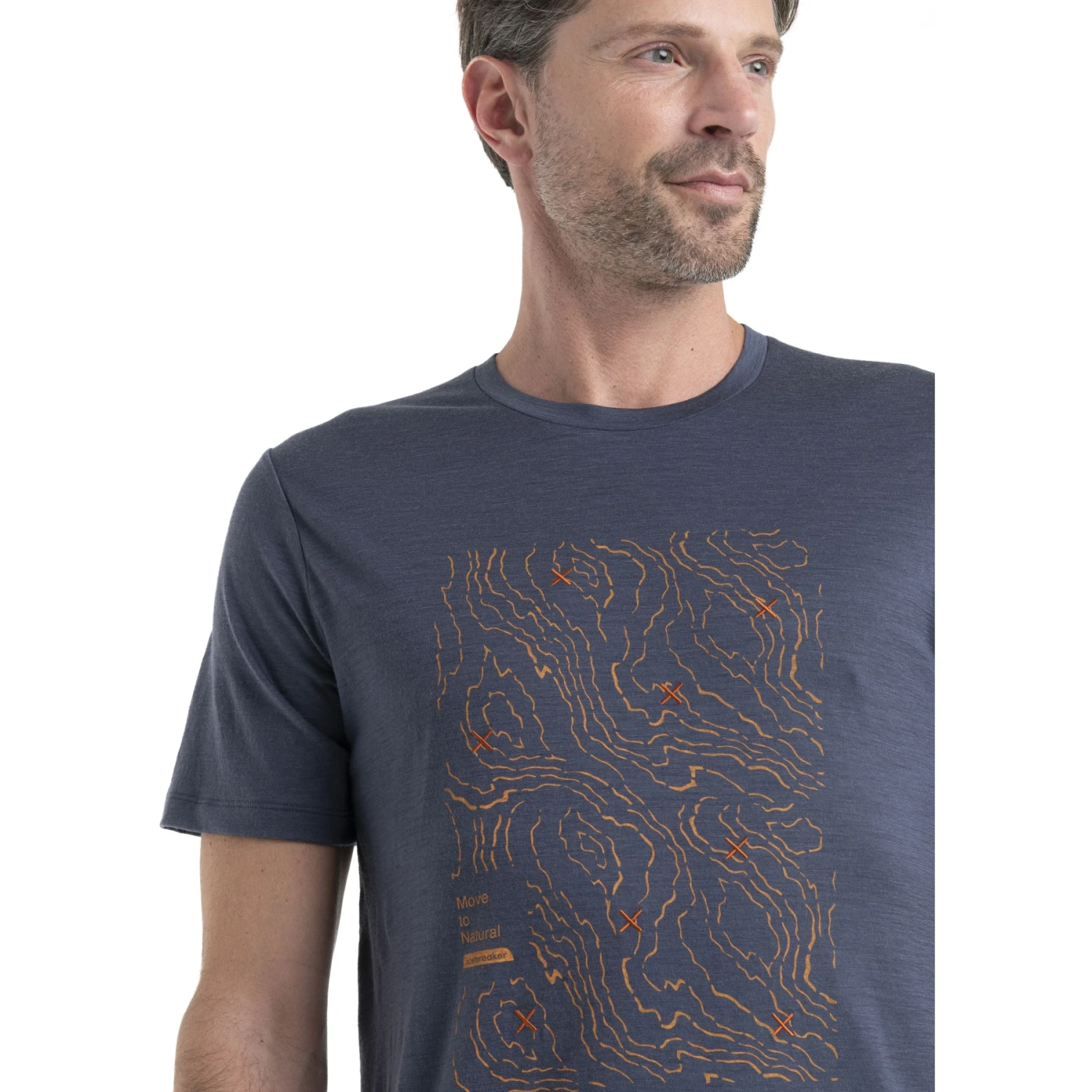 Icebreaker T-Shirt Homme - Tech Lite II Alpine Crossing - Graphite 6 Icebreaker T-Shirt Homme - Tech Lite II Alpine Crossing - Graphite – Image 6