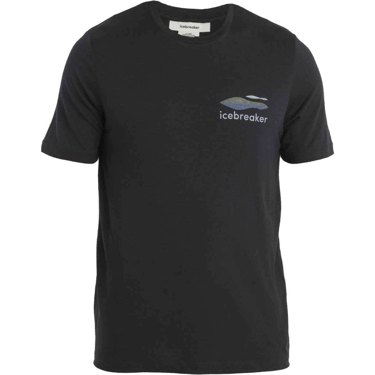 Icebreaker T-Shirt Homme - Tech Lite II Aotearoa - Noir 3 Icebreaker T-Shirt Homme - Tech Lite II Aotearoa - Noir – Image 3