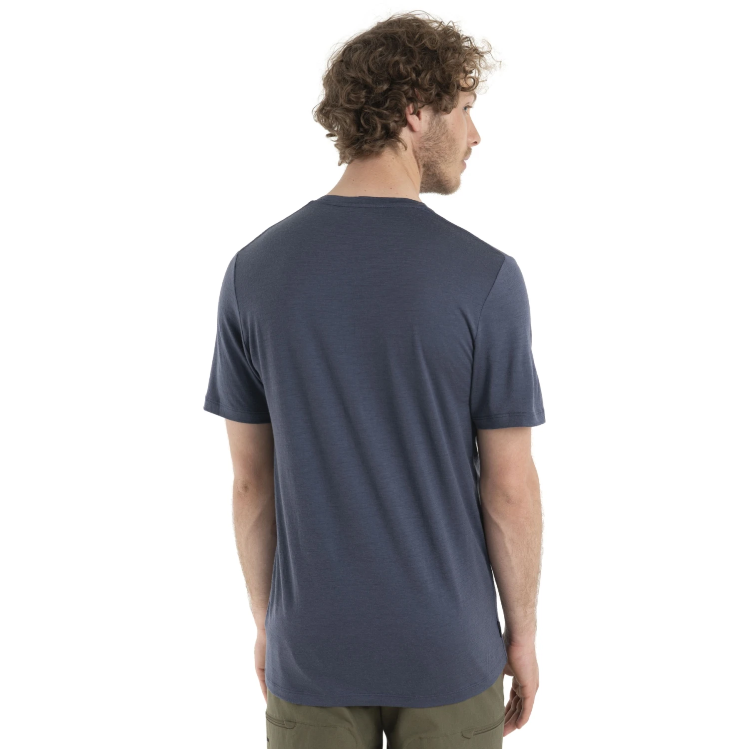 Icebreaker T-Shirt Homme - Tech Lite II Camp Essentials - Graphite 2 Icebreaker T-Shirt Homme - Tech Lite II Camp Essentials - Graphite – Image 2