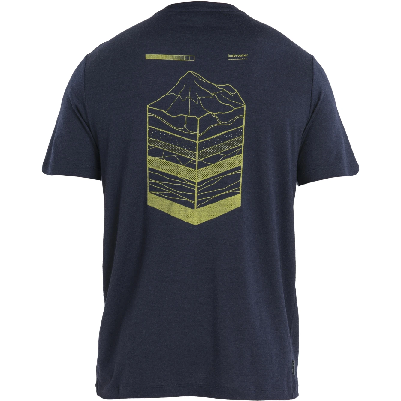 Icebreaker T-Shirt Homme - Tech Lite II Mountain Layers - Midnight Navy 4 Icebreaker T-Shirt Homme - Tech Lite II Mountain Layers - Midnight Navy – Image 4