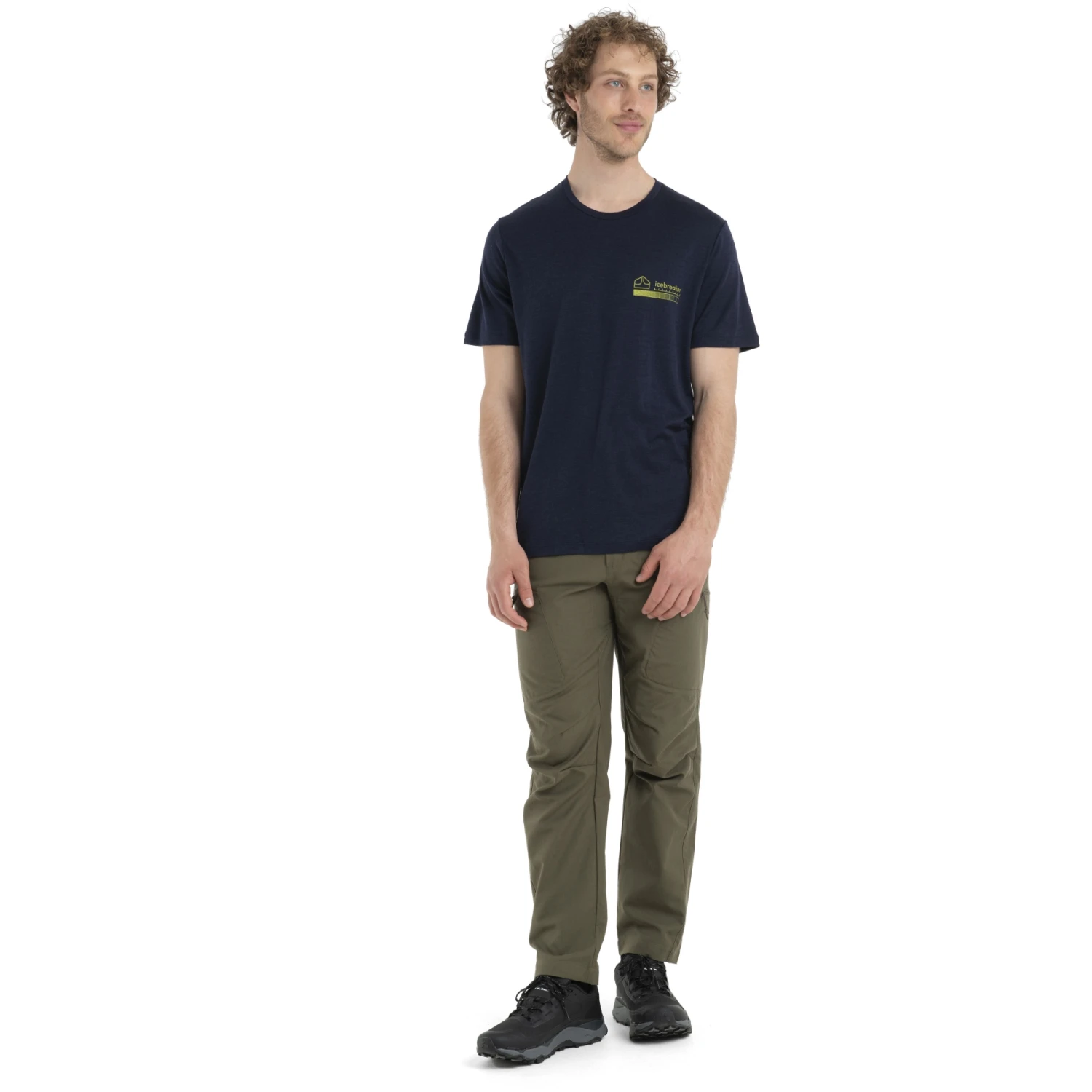 Icebreaker T-Shirt Homme - Tech Lite II Mountain Layers - Midnight Navy 5 Icebreaker T-Shirt Homme - Tech Lite II Mountain Layers - Midnight Navy – Image 5