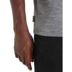 Icebreaker T-Shirt Homme - Tech Lite II Mountain Sunset - Gritstone Hthr 15 Icebreaker T-Shirt Homme - Tech Lite II Mountain Sunset - Gritstone Hthr -Icebreaker icebreaker mens tech lite ii mountain sunset short sleeve tee gritstone hthr 8 1382976