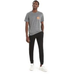 Icebreaker T-Shirt Homme - Tech Lite II Spring Glow - Gritstone Hthr 11 Icebreaker T-Shirt Homme - Tech Lite II Spring Glow - Gritstone Hthr -Icebreaker icebreaker mens tech lite ii spring glow short sleeve tee gritstone hthr 5 1383059