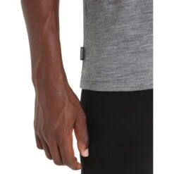 Icebreaker T-Shirt Homme - Tech Lite II Spring Glow - Gritstone Hthr 13 Icebreaker T-Shirt Homme - Tech Lite II Spring Glow - Gritstone Hthr -Icebreaker icebreaker mens tech lite ii spring glow short sleeve tee gritstone hthr 7 1383061