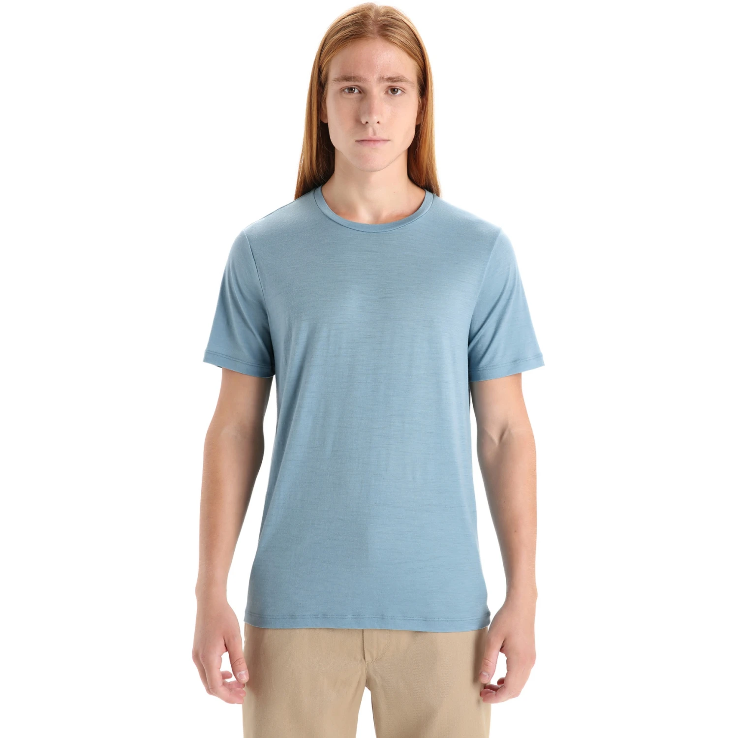 Icebreaker T-Shirt Homme - Tech Lite II - Astral Blue 1 Icebreaker T-Shirt Homme - Tech Lite II - Astral Blue