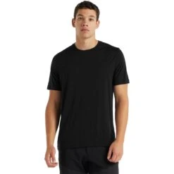 Icebreaker T-Shirt Homme - Tech Lite II - Noir