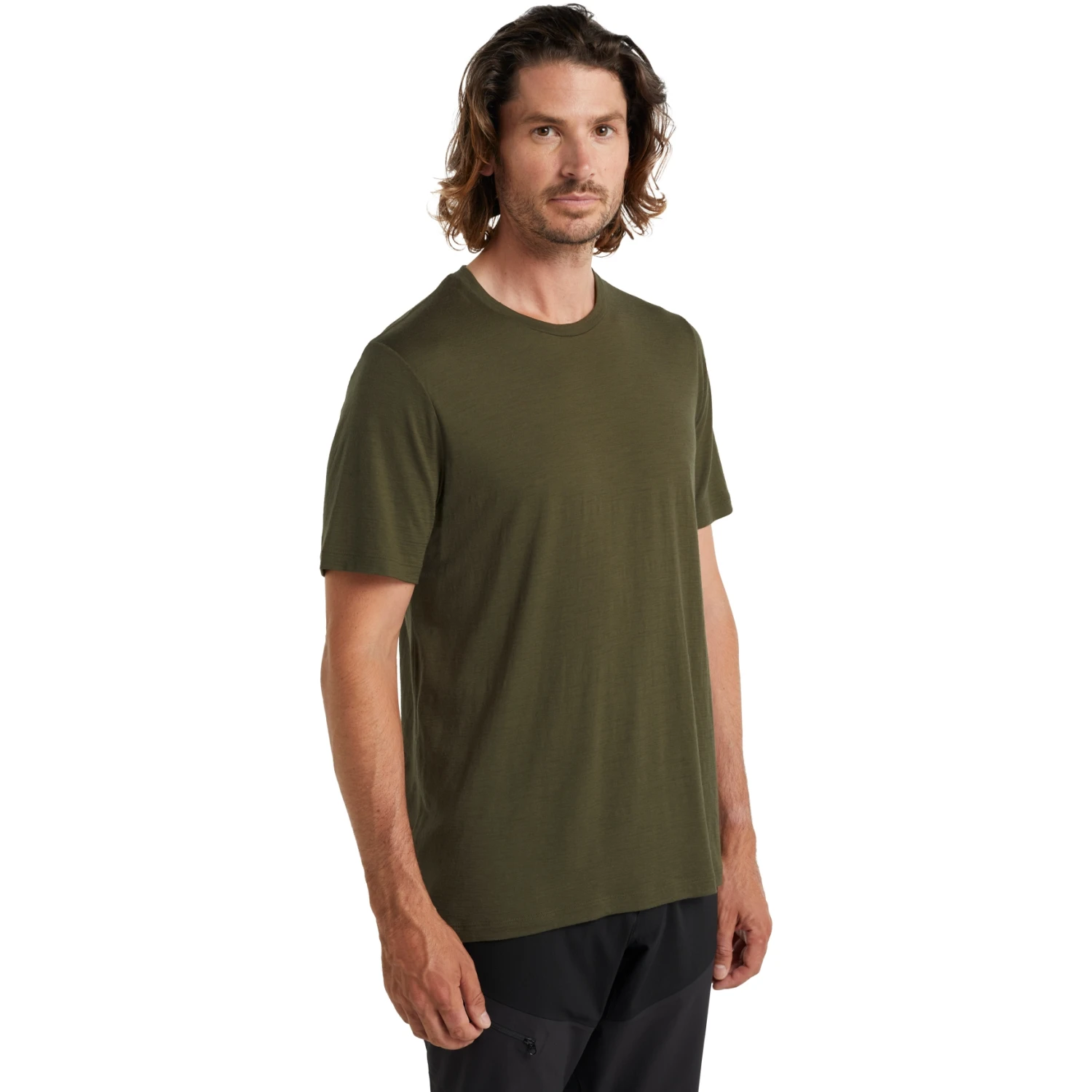 Icebreaker T-Shirt Homme - Tech Lite II - Loden 2 Icebreaker T-Shirt Homme - Tech Lite II - Loden – Image 2