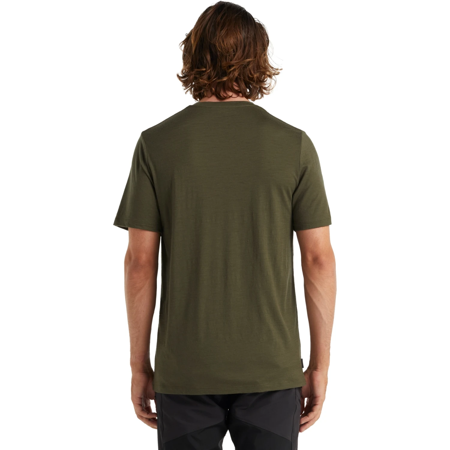 Icebreaker T-Shirt Homme - Tech Lite II - Loden 4 Icebreaker T-Shirt Homme - Tech Lite II - Loden – Image 4