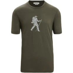 Icebreaker T-Shirt Homme - Tech Lite II Trail Hiker - Loden 8 Icebreaker T-Shirt Homme - Tech Lite II Trail Hiker - Loden -Icebreaker icebreaker mens tech lite ii trail hiker short sleeve tee loden 1 1383313