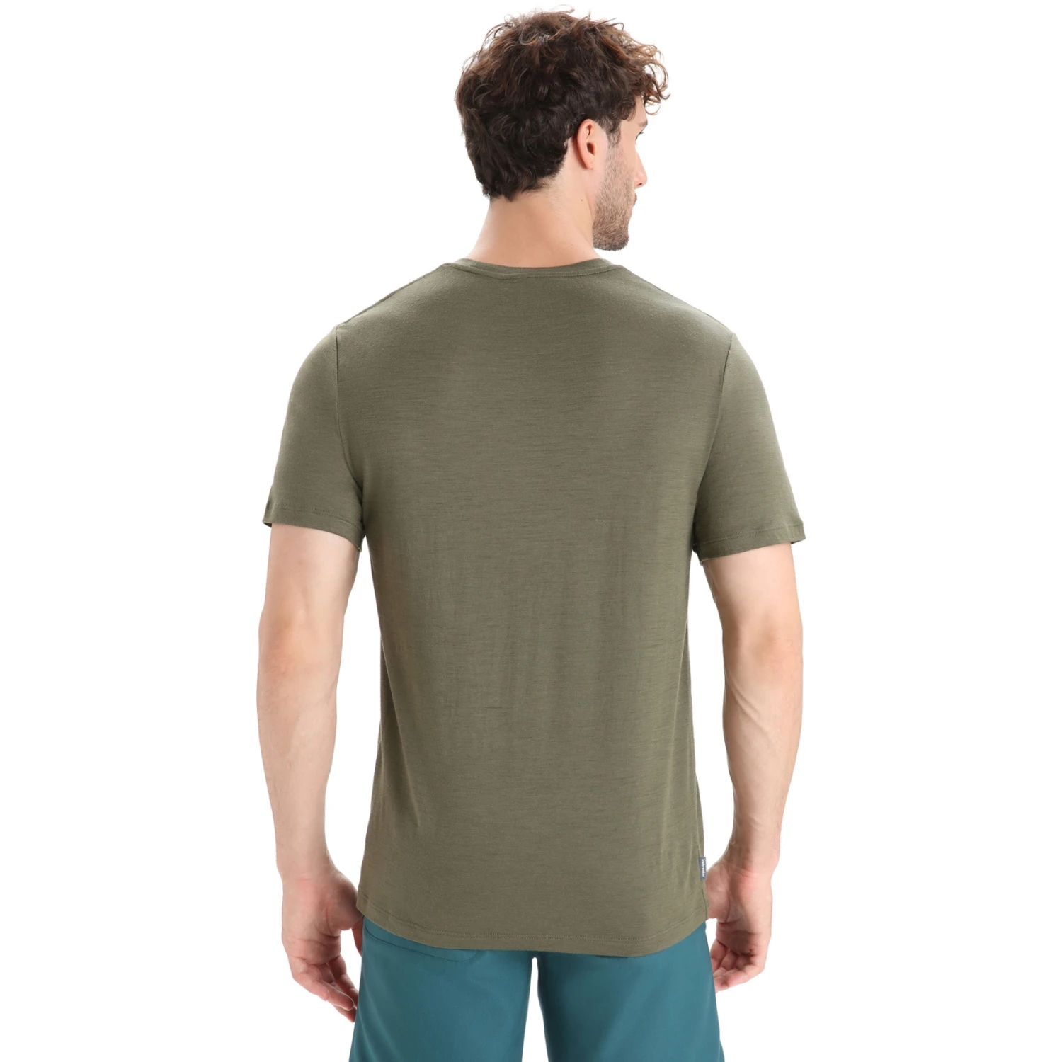 Icebreaker T-Shirt Homme - Tech Lite II Trail Hiker - Loden 2 Icebreaker T-Shirt Homme - Tech Lite II Trail Hiker - Loden – Image 2