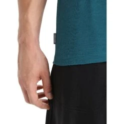 Icebreaker T-Shirt Homme - Tech Lite II Wildflower Bloom - Green Glory 9 Icebreaker T-Shirt Homme - Tech Lite II Wildflower Bloom - Green Glory -Icebreaker icebreaker mens tech lite ii wildflower bloom short sleeve tee green glory 7 1383339