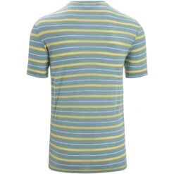 Icebreaker T-Shirt Homme - Wave - Astral Blue/Summer/Stripe 10 Icebreaker T-Shirt Homme - Wave - Astral Blue/Summer/Stripe -Icebreaker icebreaker mens wave short sleeve tee astral blue summer stripe 2 1383373