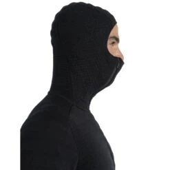 Icebreaker Veste à Capuche Homme - ZoneKnit™ Explore - Noir -Icebreaker icebreaker mens zoneknit explore long sleeve zip hoodie black 9 1536284