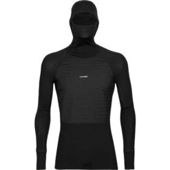 Icebreaker Haute à Capuche Homme - ZoneKnit™ Insulated - Noir 9 Icebreaker Haute à Capuche Homme - ZoneKnit™ Insulated - Noir -Icebreaker icebreaker mens zoneknit insulated long sleeve hoodie black 1 1265016