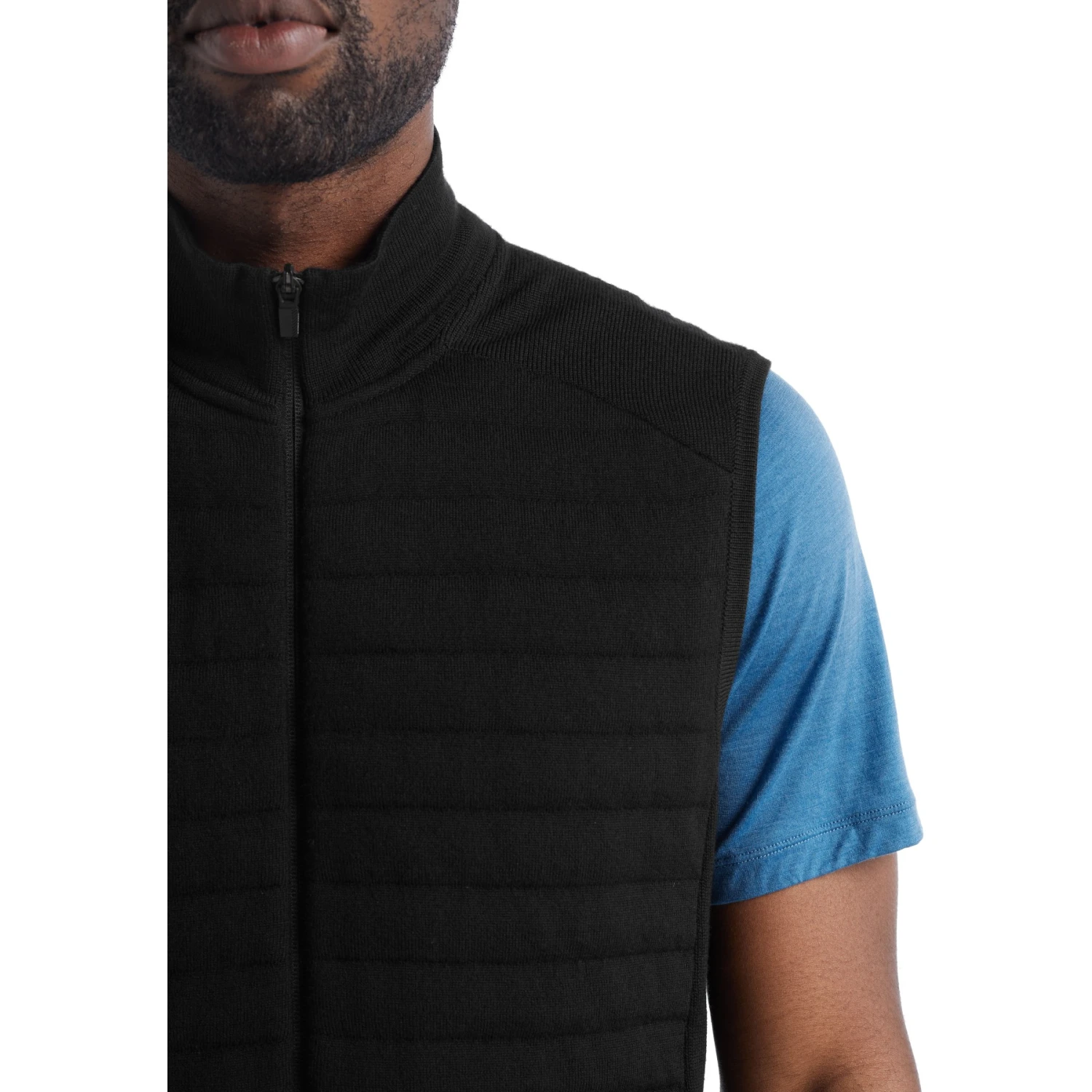 Icebreaker Gilet Homme - ZoneKnit™ Insulated - Noir 5 Icebreaker Gilet Homme - ZoneKnit™ Insulated - Noir – Image 5