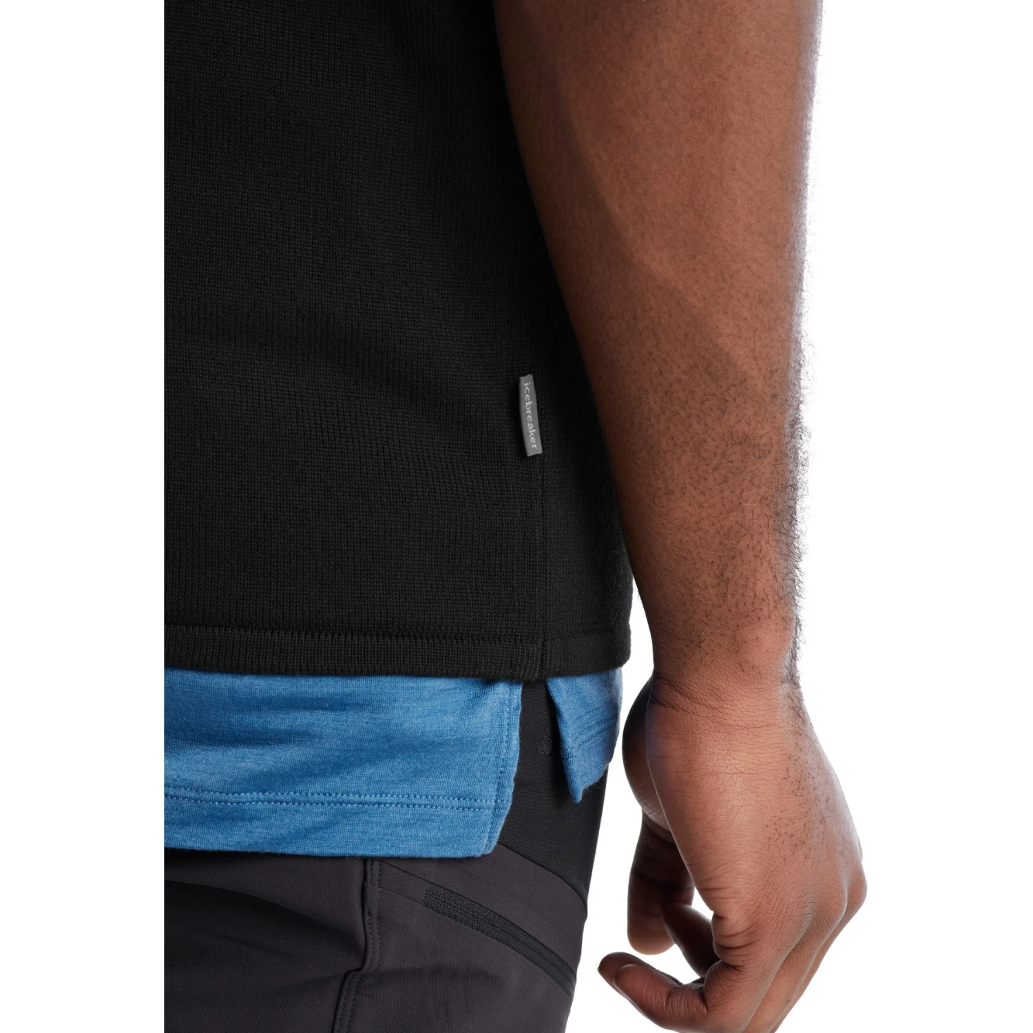 Icebreaker Gilet Homme - ZoneKnit™ Insulated - Noir 7 Icebreaker Gilet Homme - ZoneKnit™ Insulated - Noir – Image 7