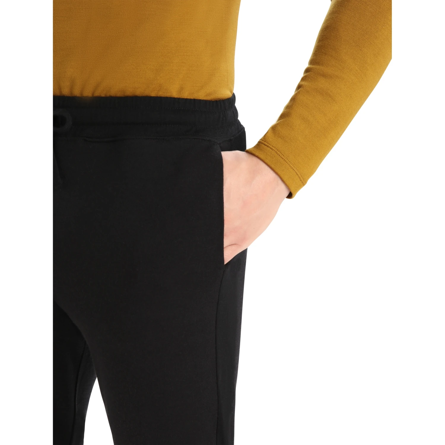 Icebreaker Pantalon De Survêtement Homme - ZoneKnit™ - Noir 6 Icebreaker Pantalon De Survêtement Homme - ZoneKnit™ - Noir – Image 6