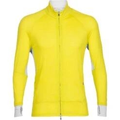 Icebreaker Veste Homme - ZoneKnit™ - Shine/Ether -Icebreaker icebreaker mens zoneknit long sleeve zip jacket shine ether 1 1265390