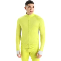 Icebreaker Veste Homme - ZoneKnit™ - Shine/Ether