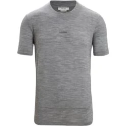 Icebreaker T-Shirt Homme - ZoneKnit™ - Metro Hthr 10 Icebreaker T-Shirt Homme - ZoneKnit™ - Metro Hthr -Icebreaker icebreaker mens zoneknit short sleeve tee metro hthr 1 1383428
