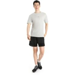 Icebreaker Short Homme - ZoneKnit™ - Noir -Icebreaker icebreaker mens zoneknit shorts black 7 1265427