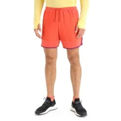 Icebreaker Short Homme - ZoneKnit™ - Vibrant Earth/Go Berry