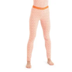 Icebreaker Pantalon Couche Base 250 Vertex Leggings Alpine Geo