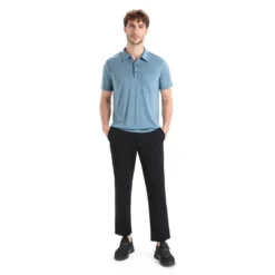 Icebreaker Polo à Manches Courtes Drayden Merino -Icebreaker icebreaker polo a manches courtes drayden merino 4