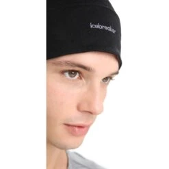 Icebreaker Bonnet - Quantum - Noir 11 Icebreaker Bonnet - Quantum - Noir -Icebreaker icebreaker quantum beanie black 6 1487877
