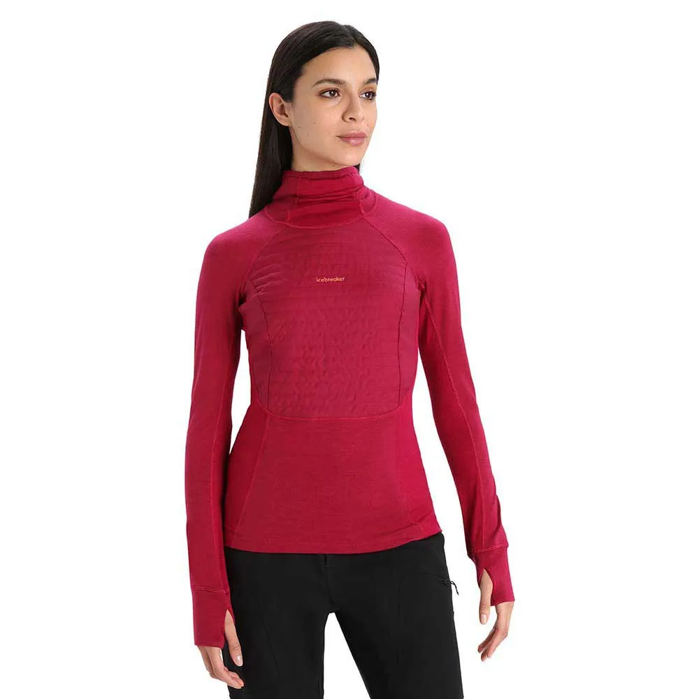 Icebreaker Sweat à Capuche Zone Knit Insulated 1 Icebreaker Sweat à Capuche Zone Knit Insulated