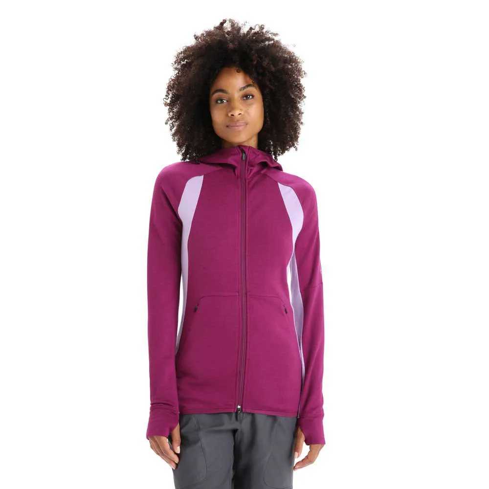 Icebreaker Sweat à Capuche Zone Knit Zip 1 Icebreaker Sweat à Capuche Zone Knit Zip