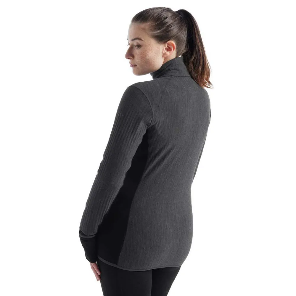 Icebreaker Sweat Zippé Intégral Descender Merino 3 Icebreaker Sweat Zippé Intégral Descender Merino – Image 3