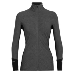 Icebreaker Sweat Zippé Intégral Descender Merino