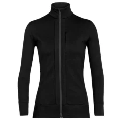 Icebreaker Sweat Zippé Intégral Quantum III Merino