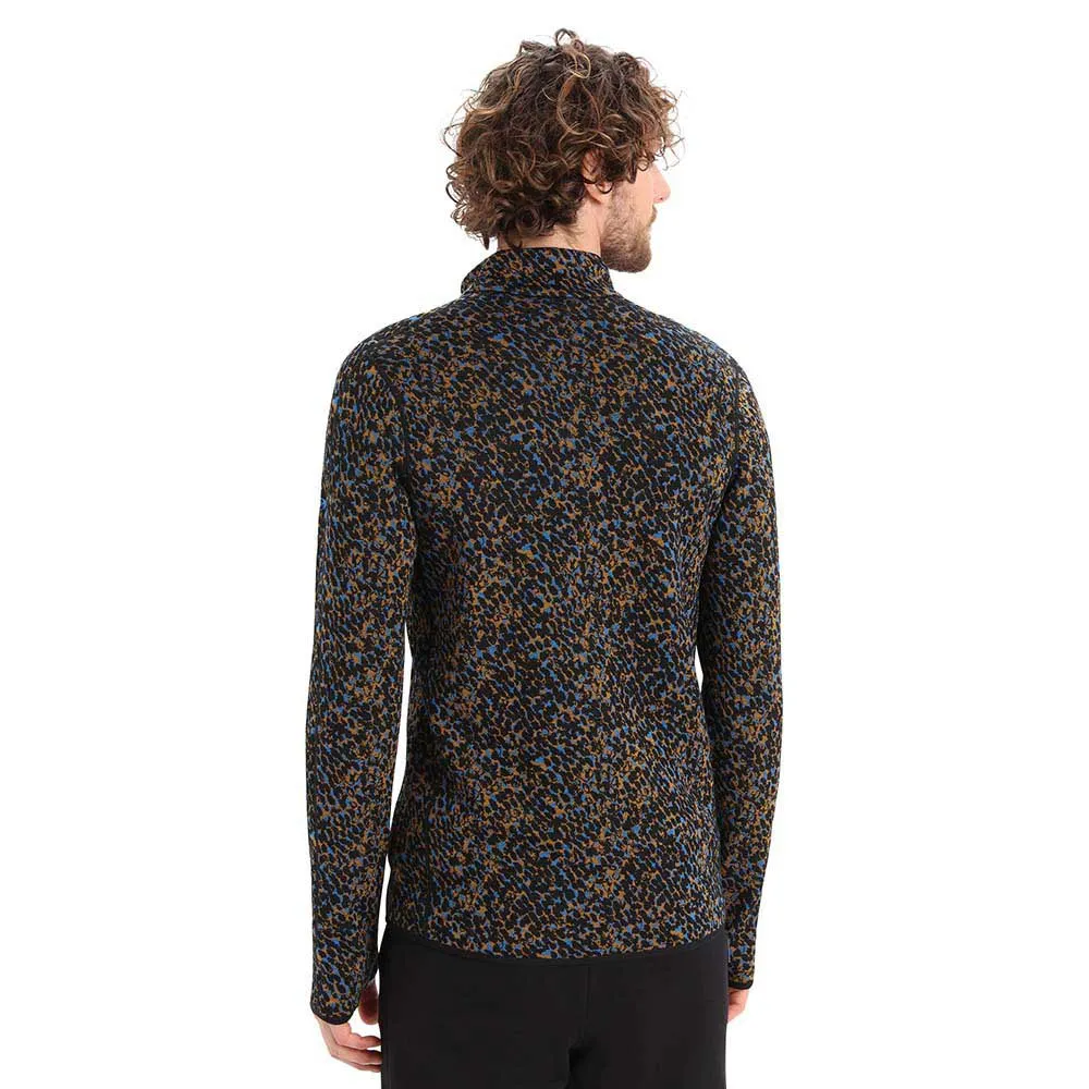 Icebreaker Sweatshirt Elemental Zip Lichen 2 Icebreaker Sweatshirt Elemental Zip Lichen – Image 2