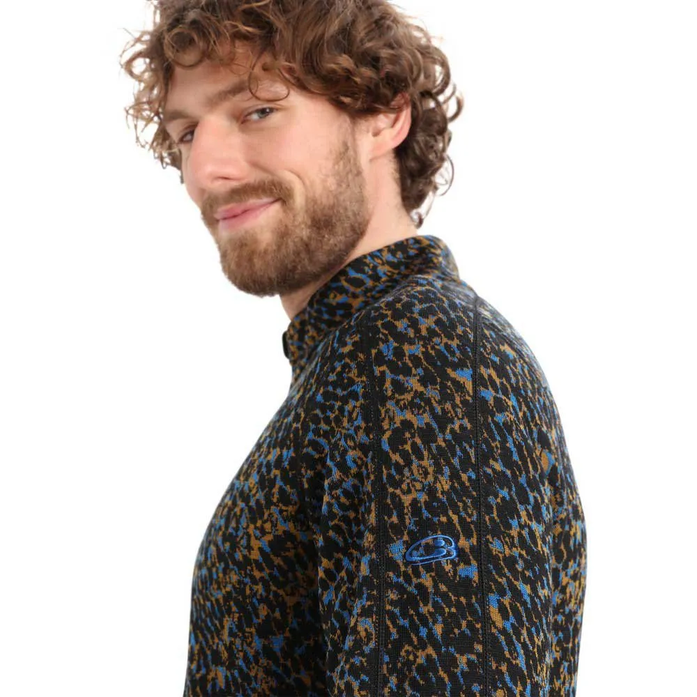 Icebreaker Sweatshirt Elemental Zip Lichen 4 Icebreaker Sweatshirt Elemental Zip Lichen – Image 4