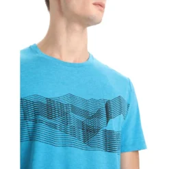 Icebreaker T-shirt à Manches Courtes Central Classic St Anton 7 Icebreaker T-shirt à Manches Courtes Central Classic St Anton -Icebreaker icebreaker t shirt a manches courtes central classic st anton 7