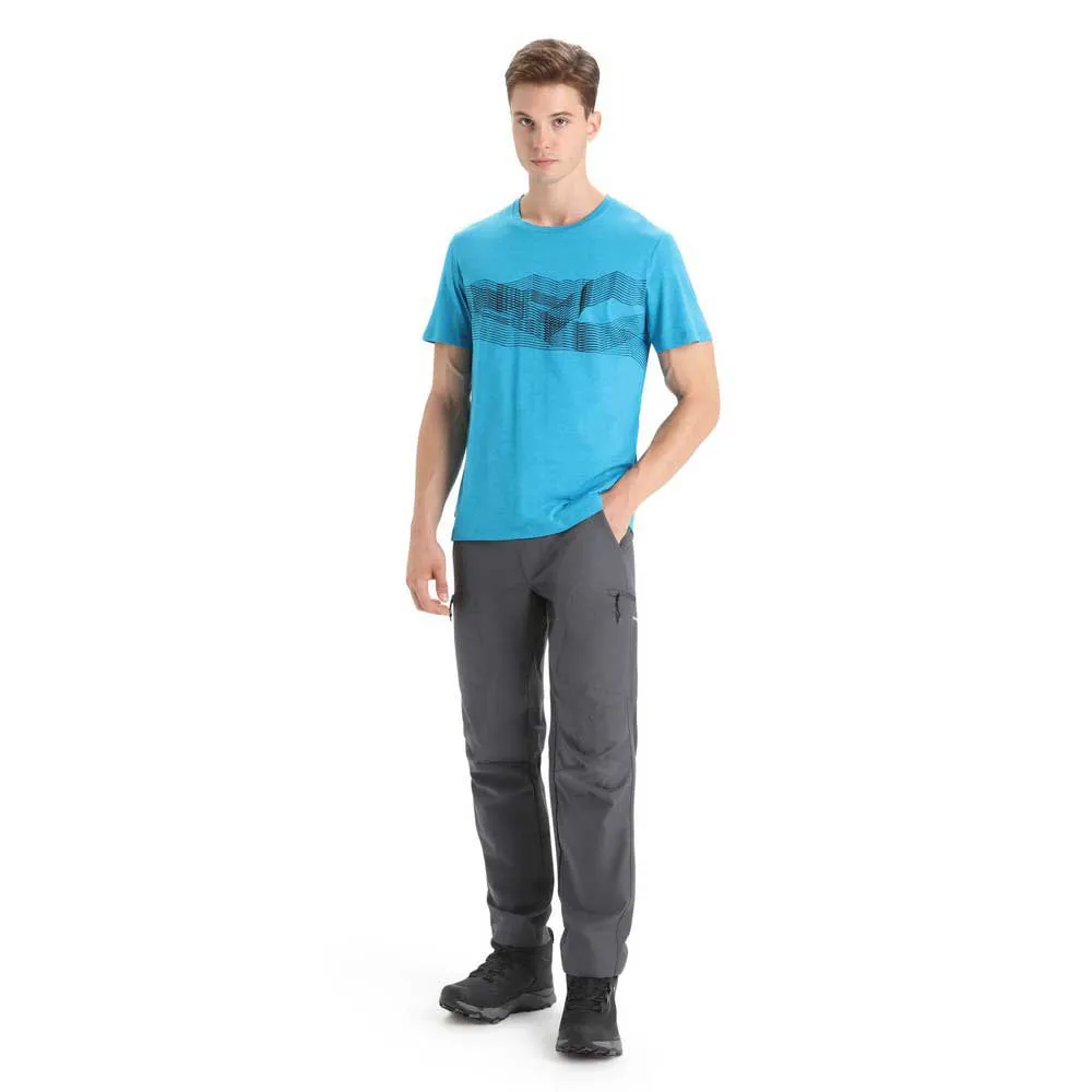 Icebreaker T-shirt à Manches Courtes Central Classic St Anton 5 Icebreaker T-shirt à Manches Courtes Central Classic St Anton – Image 5