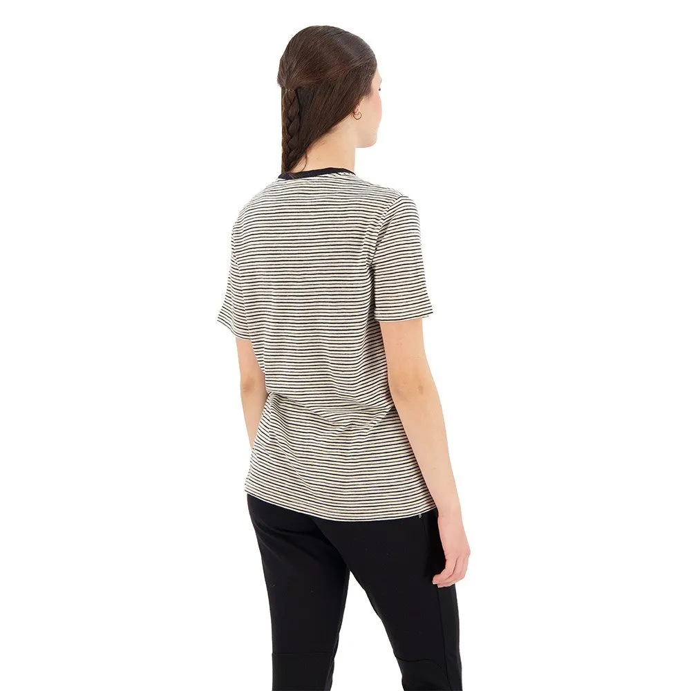 Icebreaker T-shirt à Manches Courtes Merino Linen Stripe 4 Icebreaker T-shirt à Manches Courtes Merino Linen Stripe – Image 4