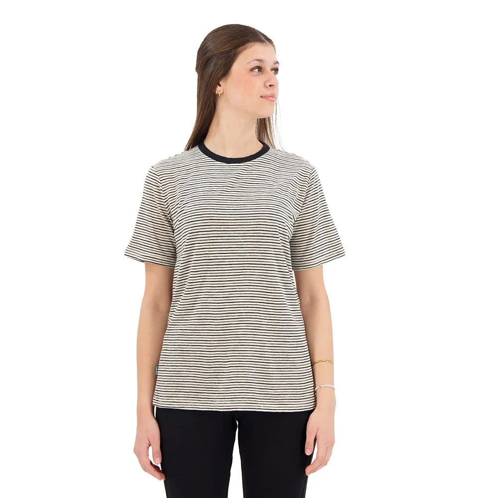 Icebreaker T-shirt à Manches Courtes Merino Linen Stripe 1 Icebreaker T-shirt à Manches Courtes Merino Linen Stripe