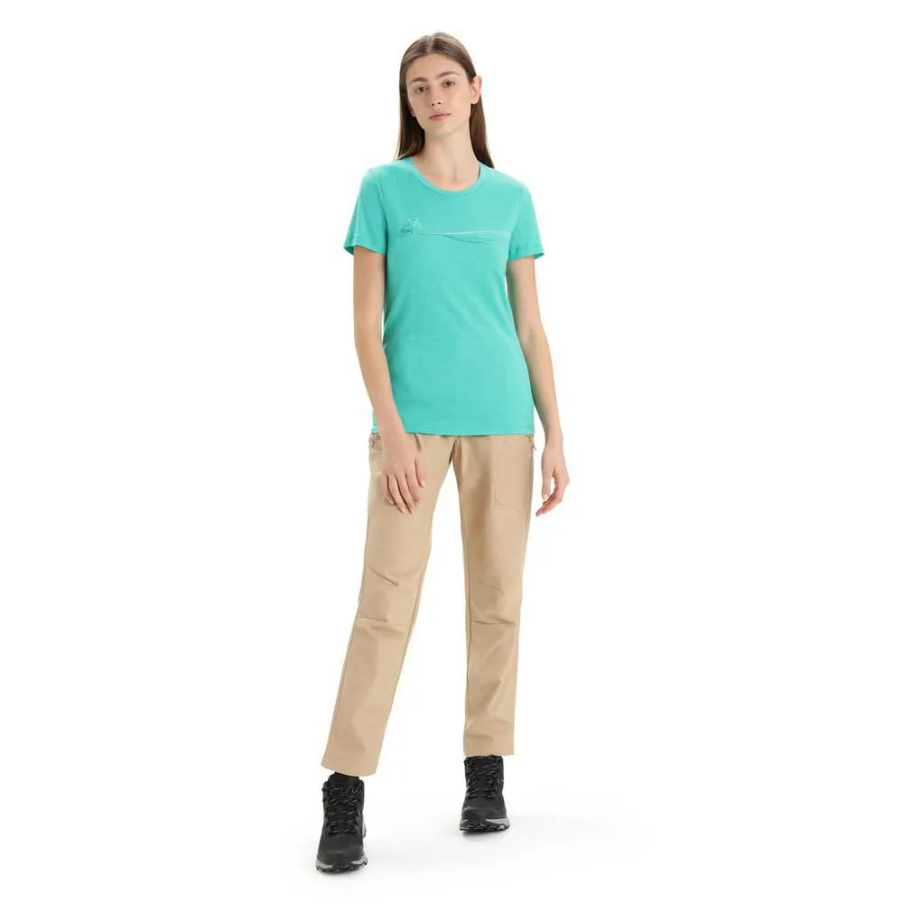 Icebreaker T-shirt à Manches Courtes Tech Lite II Cadence Paths 4 Icebreaker T-shirt à Manches Courtes Tech Lite II Cadence Paths – Image 4